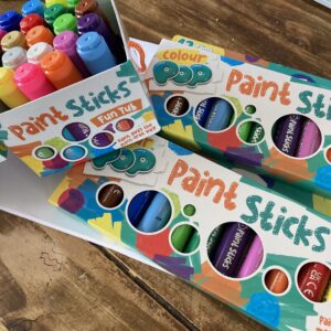 paint pop sticks