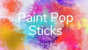 Paint pop sticks header