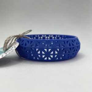 Lace Bangle £25 + FREE UK delivery - Contemporary design 3D printed in lightweight plant-based resin. Available in a variety of colours and sizes. 