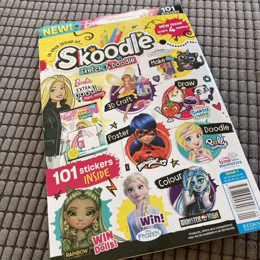 skoodle sketch and doodle magazine